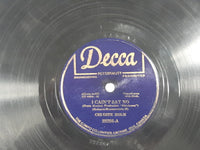 Vintage Decca #23286 Alfred Drake and Howard Da Silva "Pore Jud is Daid" Celeste Holm "I Cain't Say No" 10" Vinyl Record Album