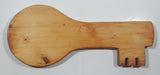 Custom Made 4 7/8" x 11 1/2" Decorative Wood Key
