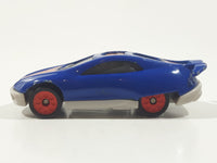 1999 Hot Wheels Future NASCAR Blue Die Cast Toy Car Vehicle McDonald's Happy Meal