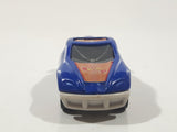 1999 Hot Wheels Future NASCAR Blue Die Cast Toy Car Vehicle McDonald's Happy Meal