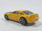2006 Hot Wheels Ford Mustang GT Concept Yellow Die Cast Toy Car Vehicle