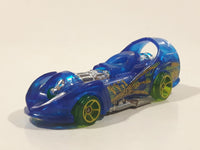2020 Hot Wheels X-Raycers Power Rocket Clear Blue Die Cast Toy Fantasy Race Car Vehicle