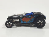 2004 Hot Wheels Tat Rods Deuce Roadster Black Die Cast Toy Hot Rod Car Vehicle