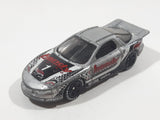 2001 Hot Wheels Pontiac IROC Firebird Silver Die Cast Toy Race Car Vehicle