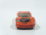 1997 Hot Wheels Street Beasts Jaguar XJ220 Orange Die Cast Toy Car Vehicle