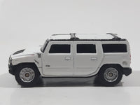 Maisto Hummer H2 White Die Cast Toy Truck SUV Vehicle