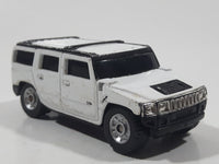 Maisto Hummer H2 White Die Cast Toy Truck SUV Vehicle
