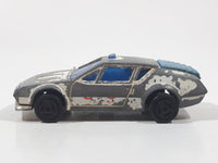 Vintage Majorette No. 264 Alpine A 310 Police White Die Cast Toy Car Vehicle
