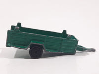 Vintage Majorette 21750 Horse Trailer Bottom Portion Green Die Cast Toy Car Vehicle Made in France