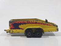 Vintage 1976 Lesney Matchbox Superfast Glider Transporter Trailer Yellow Die Cast Toy Car Vehicle
