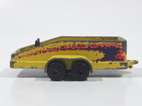 Vintage 1976 Lesney Matchbox Superfast Glider Transporter Trailer Yellow Die Cast Toy Car Vehicle