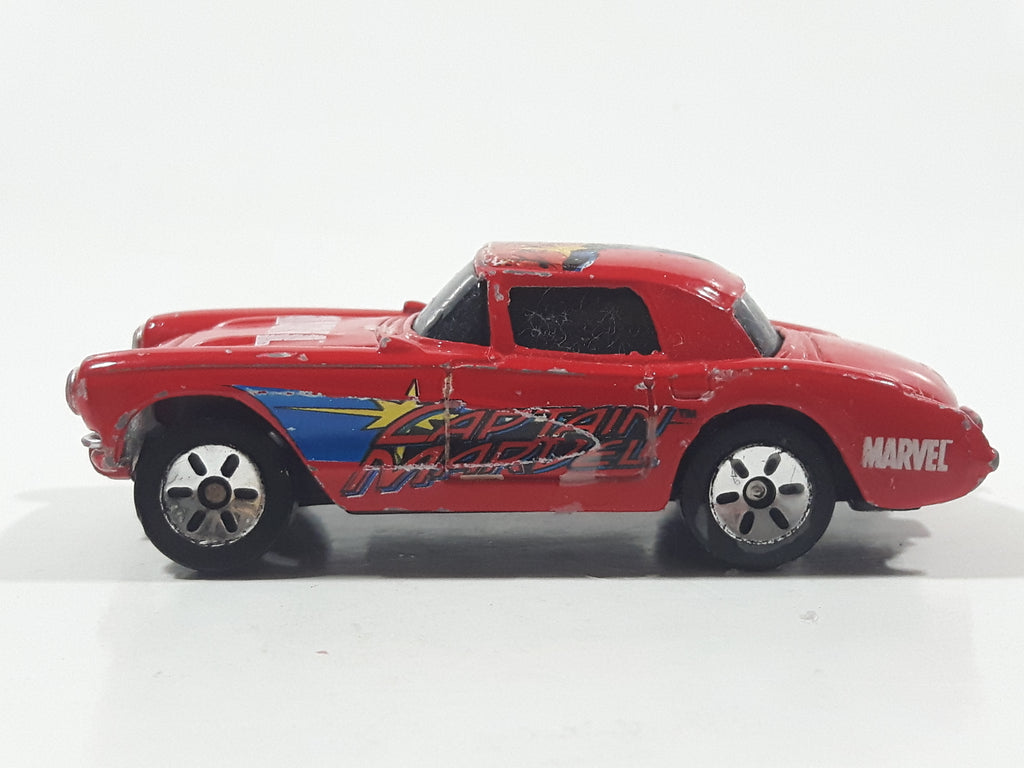 Corvette Spider-Man Marvel – Maisto 1/18, Métal, Rouge