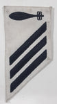 Vintage US Navy E-3 Torpedoman 2 1/2" x 5 1/2" Shoulder Fabric Patch Badge