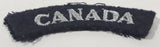 Canadian Army Canada Military 3/4" x 3" Fabric Patch Badge
