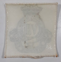 Rare Vintage Canadian Hussars Princess Louise's Regiment VIII "Regi Patriaeque Fidelis" 2 7/8" x 3 1/8" Fabric Patch Badge Insignia