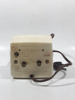 Vintage General Electric 3 1/2" Tall Plug In Alarm Clock Model LR-207 Made in Toronto Canada
