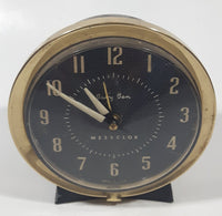 Vintage Westclox Baby Ben Black 3 1/2" Tall Wind Up Alarm Clock Made U.S.A.