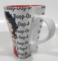 2016 King Features Syndicate Fleischer Studios Universal Studios Betty Boop 4 1/2" Tall Heart Shaped Ceramic Coffee Mug Cup