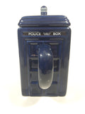 2012 ZION BBC Doctor Who Police Public Call Box Blue Tardis Shaped 6 1/2" Tall Ceramic Milk Creamer
