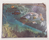 Bass Pro Shops Cabela's Gone Fishing Johnny Morris 7 3/4" x 9 3/4" Tin Metal Sign New in Plastic