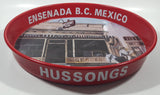 Rare Vintage Hussongs Bar Cantina Baja Ensenada B.C. Mexico 13 1/4" Metal Beverage Serving Tray