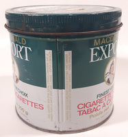 Vintage Macdonald Export Finest Virginia Cigarette Tobacco "Now - 200g" 4 1/8" Tall Tin Metal Can