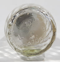 Vintage Nabob Pure Peppermint Extract 2 Fl Oz. 4 1/4" Tall Glass Spice Jar