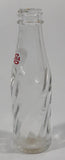 Vintage Drink Pepsi Cola Miniature 5" Tall Clear Glass Soda Pop Bottle Salt or Pepper Shaker No Lid and Single