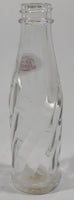 Vintage Drink Pepsi Cola Miniature 5" Tall Clear Glass Soda Pop Bottle Salt or Pepper Shaker No Lid and Single