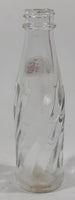Vintage Drink Pepsi Cola Miniature 5" Tall Clear Glass Soda Pop Bottle Salt or Pepper Shaker No Lid and Single