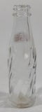 Vintage Drink Pepsi Cola Miniature 5" Tall Clear Glass Soda Pop Bottle Salt or Pepper Shaker No Lid and Single