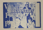 1999 Otto Bryan Ferry VIP Sticker Satin Back Stage Pass