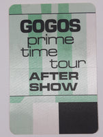 1984 Otto Gogos Prime Time Tour After Show Sticker Satin Back Stage Pass