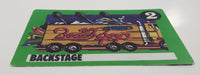 1989 The Beach Boys Still Cruising Concert Tour Sticker Satin Back Stage Pass