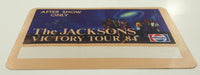 1984 The Jacksons Victory Tour '84 After Show Only Sticker Satin Back Stage Pass