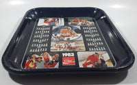 Vintage 1982 Coca-Cola Coke Youth Outdoors Beach Skiing Sports Calendar Beverage Serving Tray