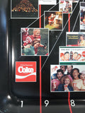 Vintage Coca Cola Enjoy Coke 1886 to 1986 100th Anniversary Metal Beverage Serving Tray