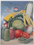 Rare Vintage Style Buy Shumway's Seeds for Farm and Garden 12 1/4" x 16 1/4" Embossed Tin Metal Sign