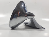 Vintage 1950s or 1960s Driver's Side View Chrome Bullet Point Oval Shaped Mirror H1160474-401 AM3657578