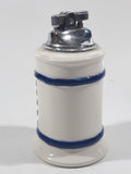 Vintage Fortune Japan Blue Eagle White 4" Tall Ceramic Table Top Lighter