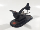 Antique 1930 Theo Alteneder and Sons Black Metal Inkwell Tool Philadelphia
