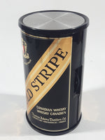 Vintage Thomas Adams Distillers Ltd Gold Stripe Canadian Whiskey 4 3/4" Tall Beer Can Shaped AM Radio