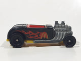 1994 McDonald's Hot Wheels Roadster Flame Rider Black Die Cast Toy Hot Rod Car Vehicle