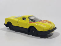 Greenbrier 9892 Sports Car Yellow Die Cast Toy Car Vehicle