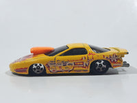 2000 Hot Wheels First Editions Pro Stock Firebird Yellow Die Cast Toy Race Car Vehicle