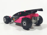 1992 Hot Wheels Shock Factor Black and Pink Die Cast Toy Car Vehicle