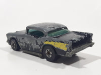 Vintage 1978 Hot Wheels '57 Chevy Black Die Cast Toy Classic Car Vehicle