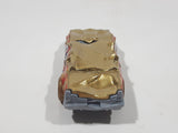 2021 Hot Wheels Monster Trucks Speed Bump Crushed Car Gold Die Cast Toy Car Vehicle
