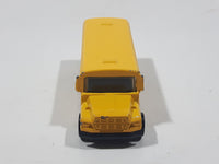 1989 Hot Wheels Workhorses School Bus Yellow Die Cast Toy Car Vehicle