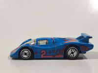 1992 Hot Wheels Sol-Aire CX-4 Blue Die Cast Toy Car Vehicle Opening Rear Hood